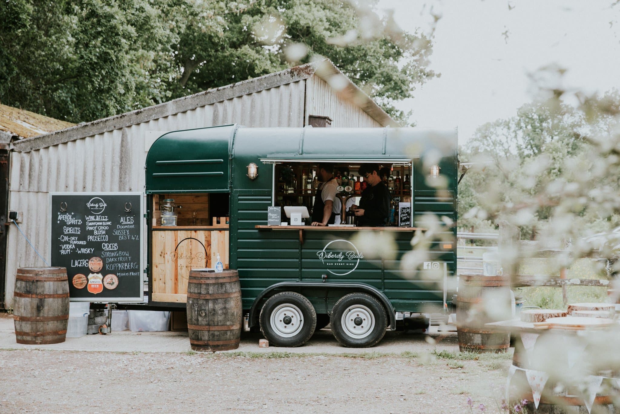 Vintage Horsebox Bar